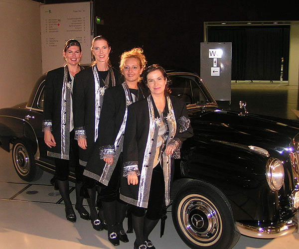 Tempo di Valse provides the music for the new Mercedes-Benz S-class